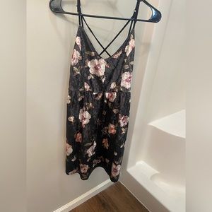 Mini floral dress